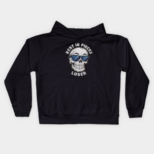 Rest In Pieces Loser Kids Hoodie